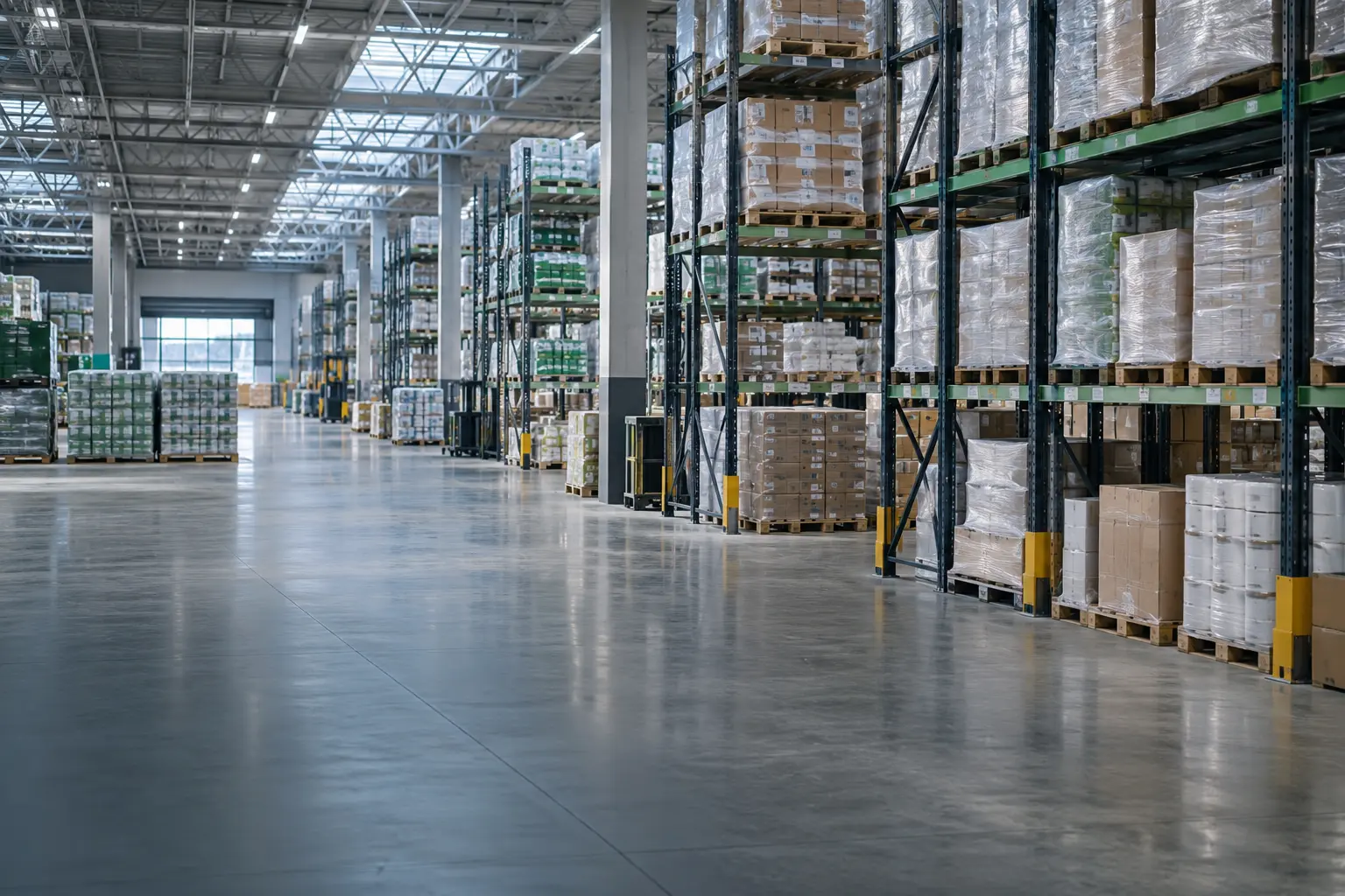 Centro moderno de distribución y consumo masivo